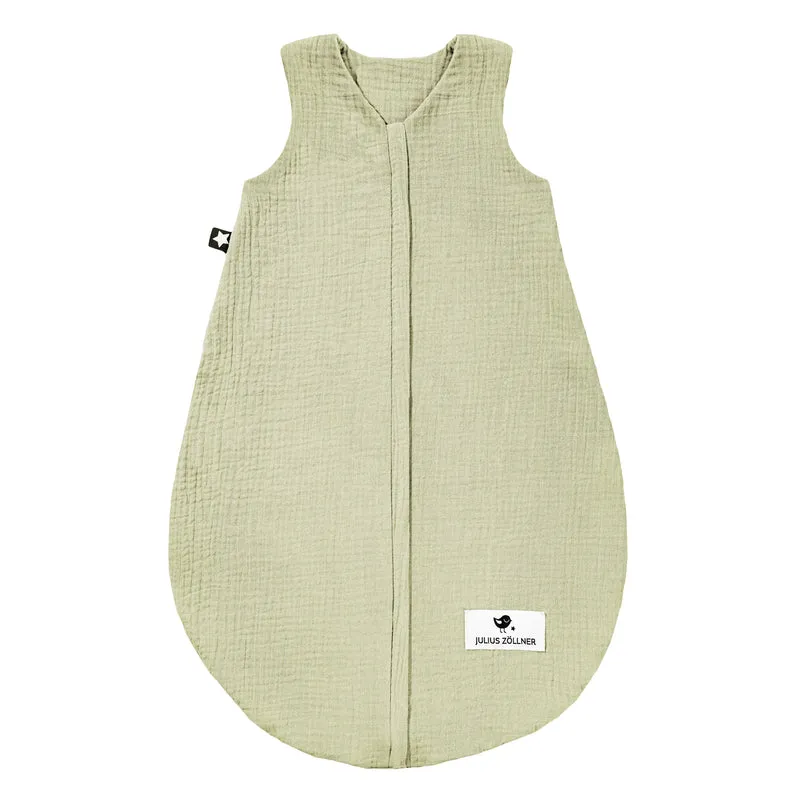 Musselin Sommerschlafsack, Lime