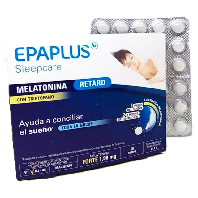 Melatonina mit langanhaltender Wirkung | Mit Vitaminen