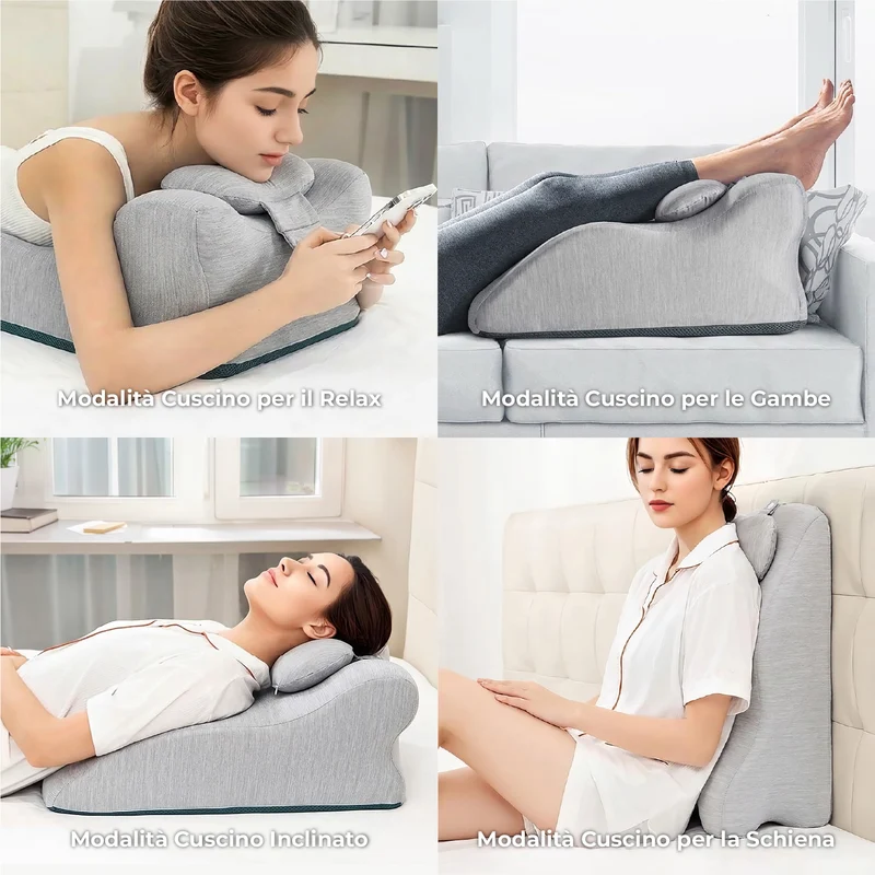 Cuscino Ergonomico in Memory Foam per Schiena e Collo Il Gruppone