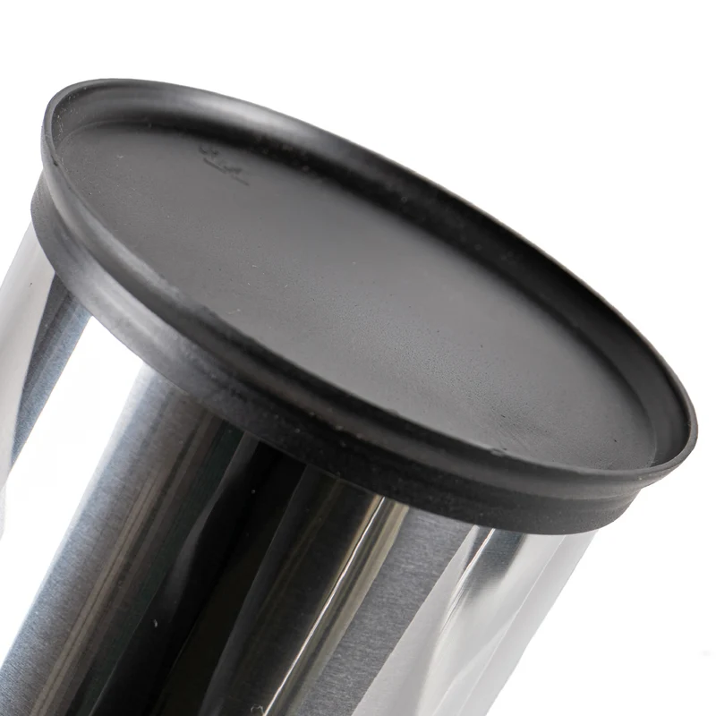 Porta Scopino WC con Scopino in Acciaio Inox Design Moderno Il Gruppone