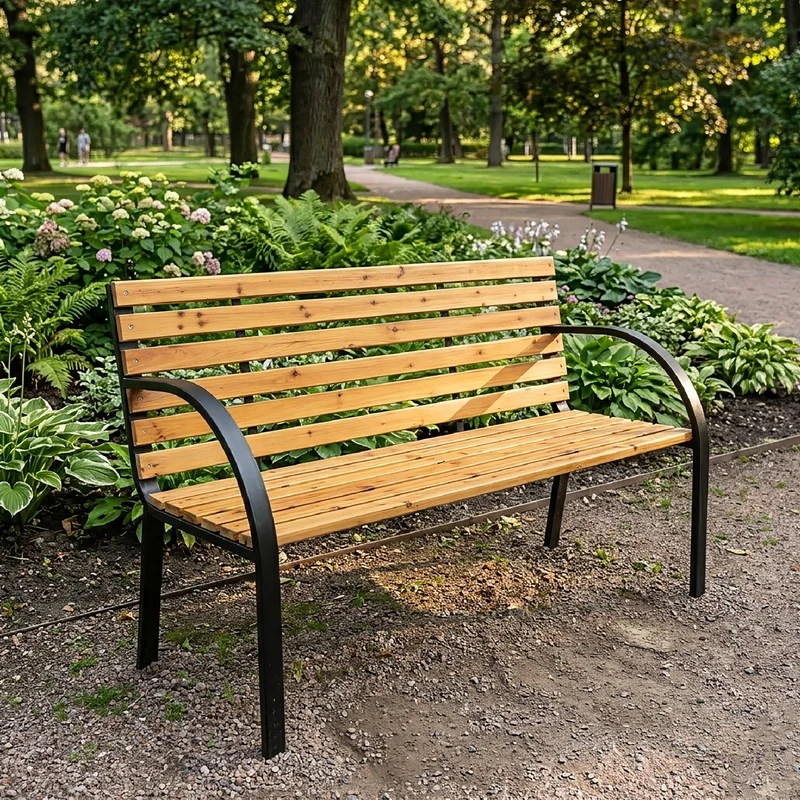 Panchina da Giardino 2 Posti in Legno Il Gruppone