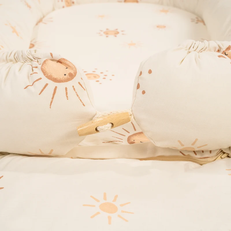 Organic Kuschelnest NIDO MAX, Sunshine