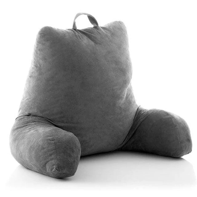 Ergonomisches Lesekissen aus Baumwolle mit Armlehnen