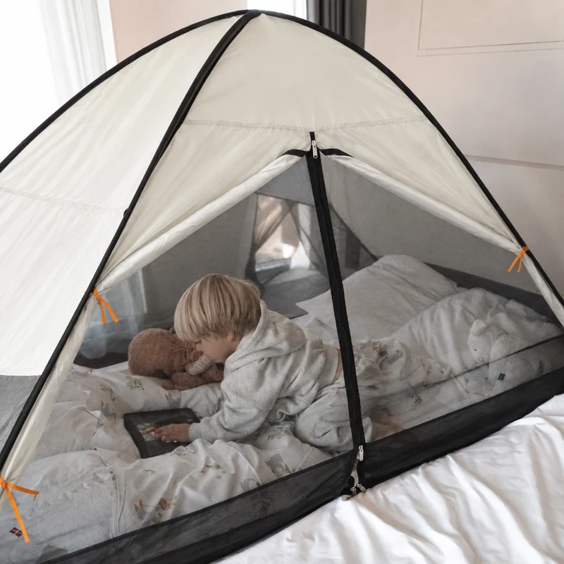 Bettzelt Pop-up Ivory 200 x 90
