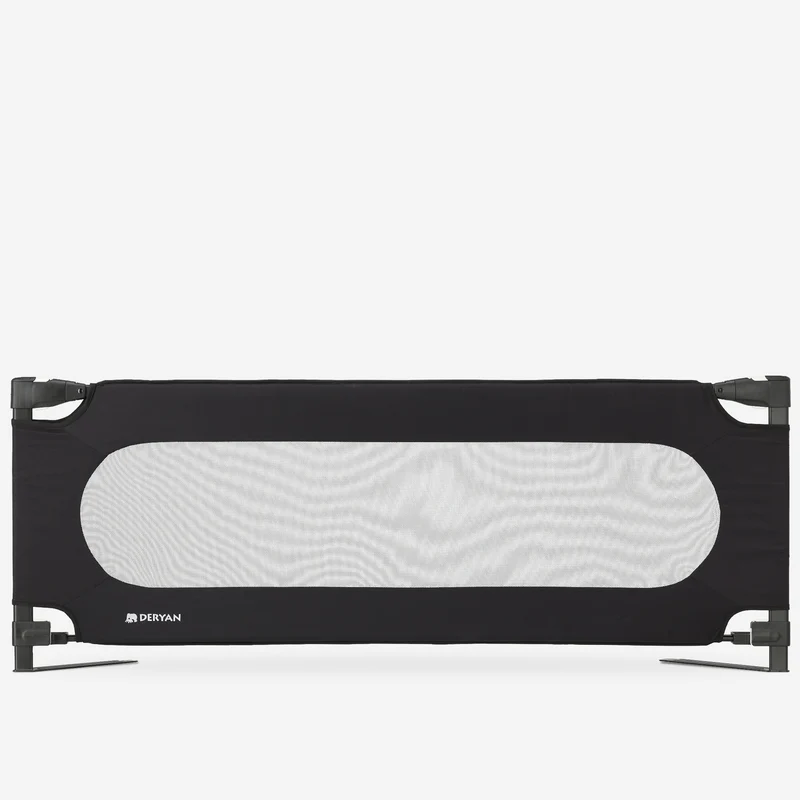 Luxus Bettgitter 150 cm Schwarz