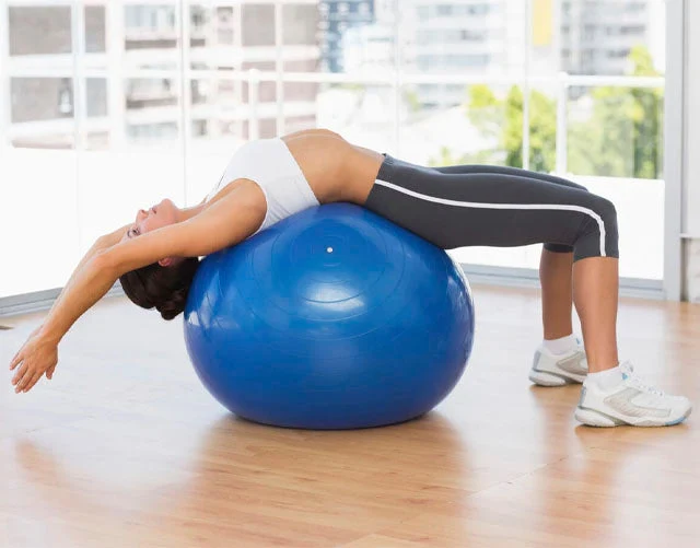 Gymnastik- und Yogaball 25 cm | Flexibel und bequem