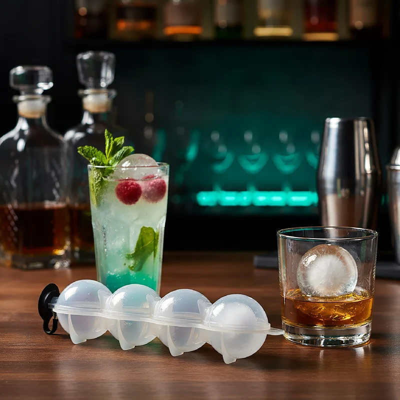 Set 8 Sfere per Ghiaccio con Stampi Apribili Il Gruppone