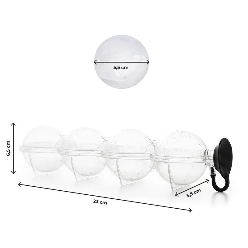Set 8 Sfere per Ghiaccio con Stampi Apribili Il Gruppone