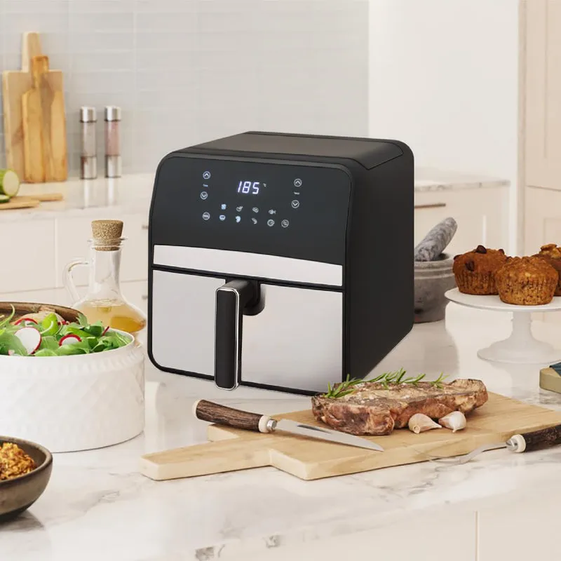 Friggitrice ad Aria 6,5L Digitale XL con Display LED Touch Il Gruppone