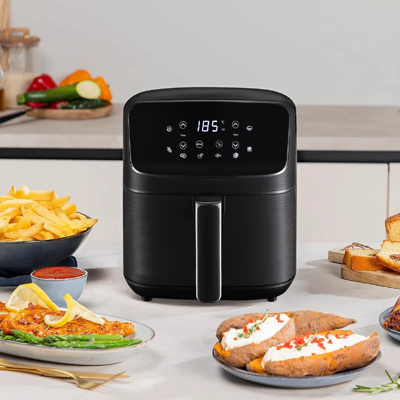 Friggitrice ad Aria 4,2L Digitale con Display LED Touch, Il Gruppone