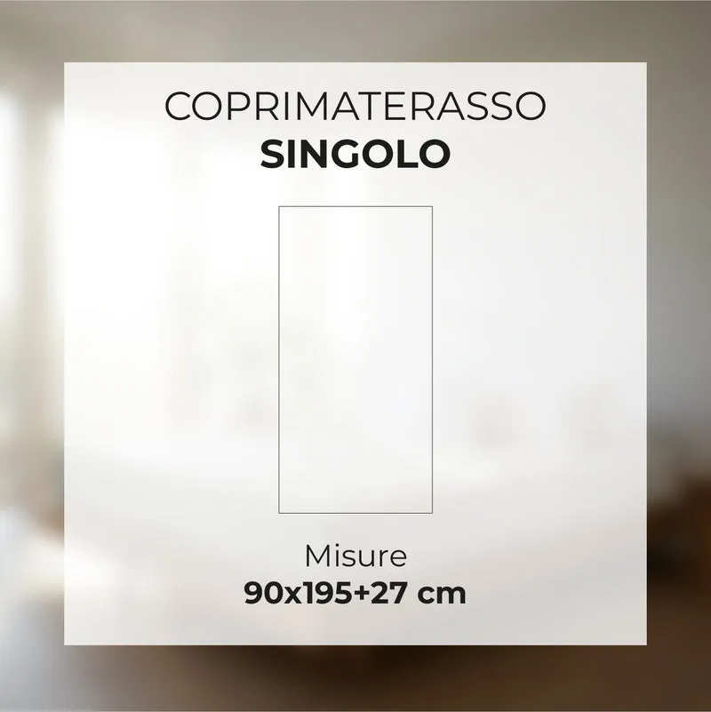 Coprimaterasso Aloe Vera Antiacaro Traspirante in Poliestere Il Gruppone