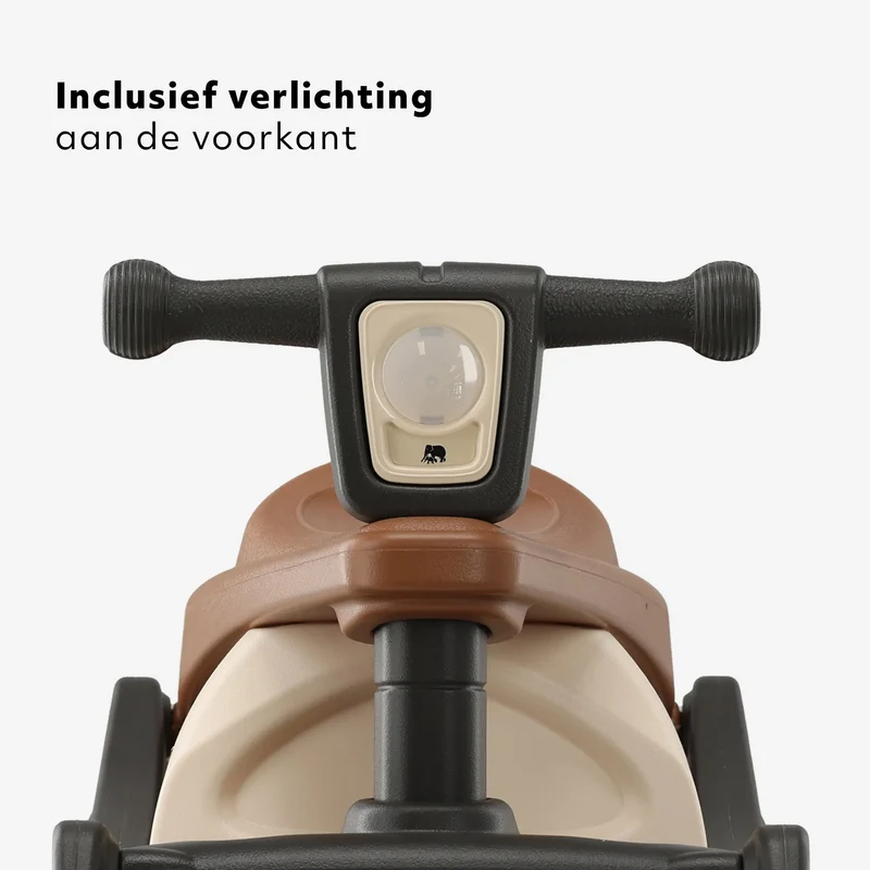 Tobi 2-in-1 Stuhl und Schaukelstuhl - Braun/Creme