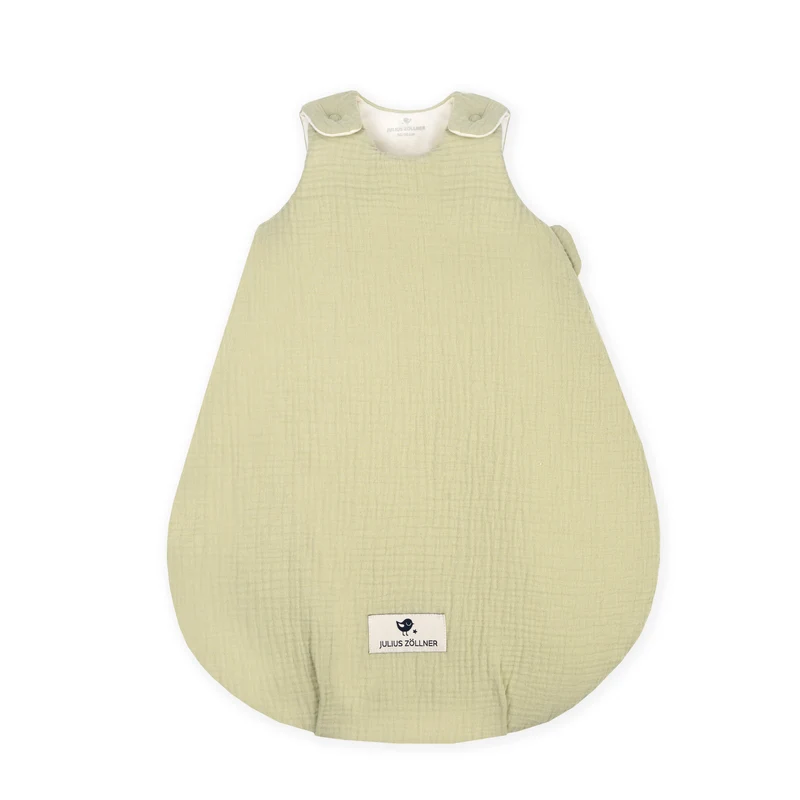 Musselin Babyschlafsack, Lime