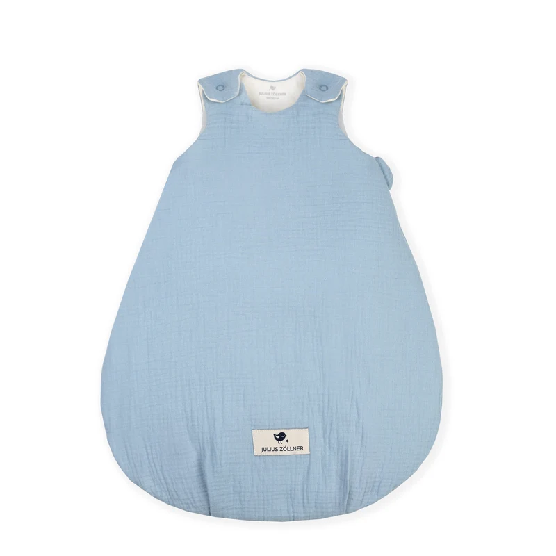 Musselin Babyschlafsack, Denim
