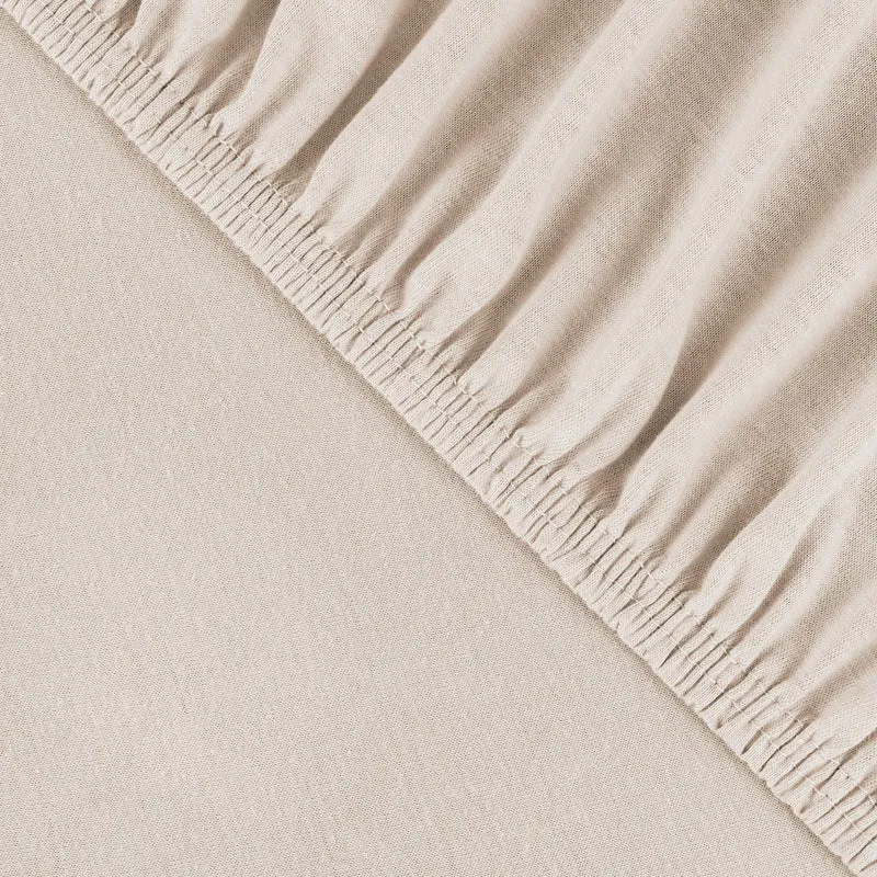 Jersey Spannbettlaken für Babymatratzen 60x120 bis 70x140cm, shell