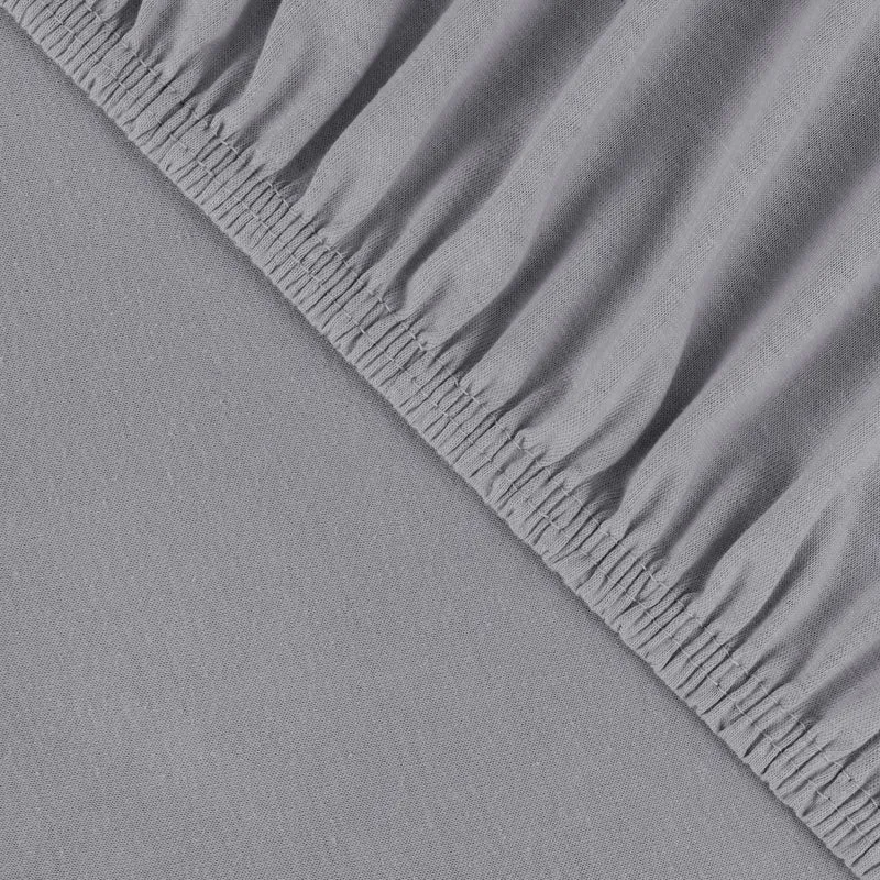 Jersey Spannbettlaken für Wiegen & Stubenwagenmatratzen 90x 40 cm, Anthracite