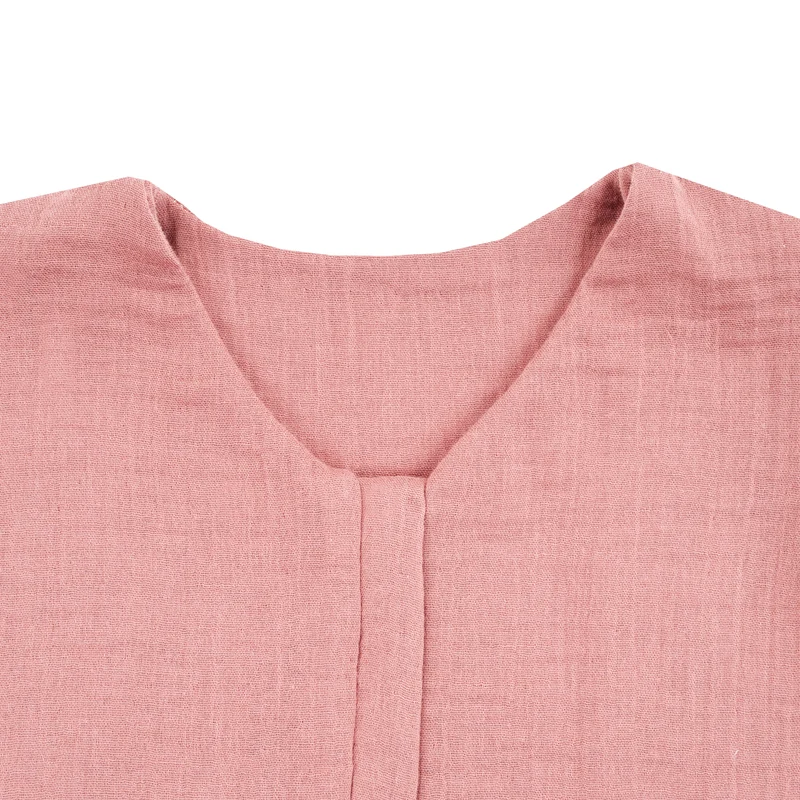 Jumper Musselin ungefüttert, Dusty Rose