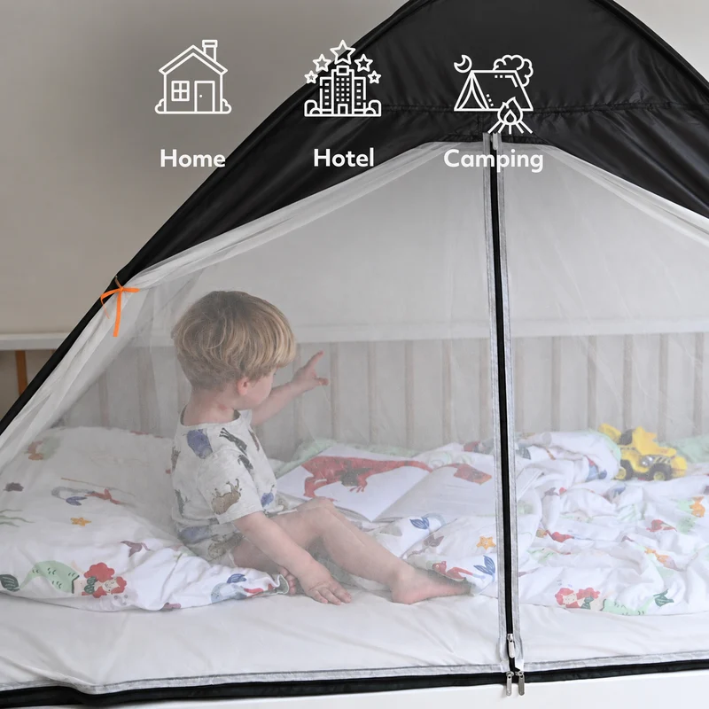 Bettzelt Pop-Up Verdunkelnd 200x90 cm