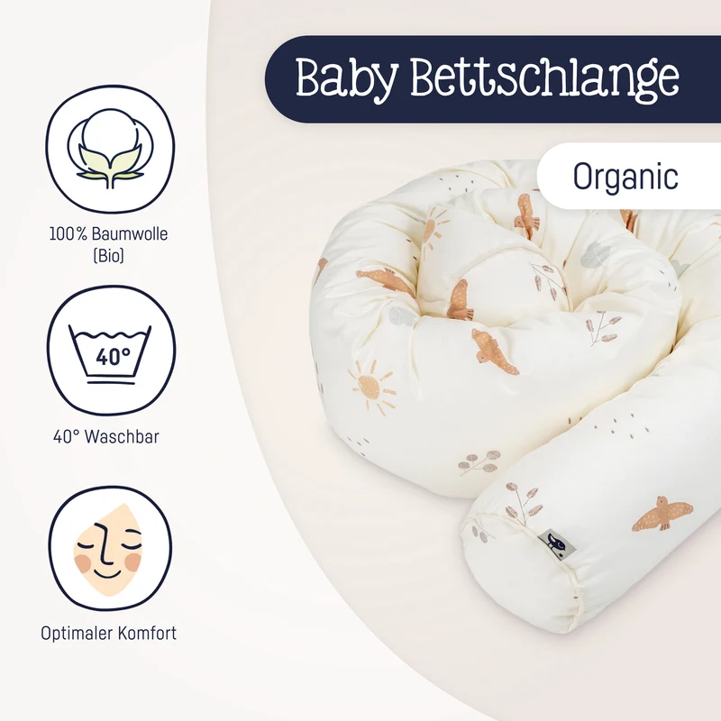 Bettschlange Organic Night & Day