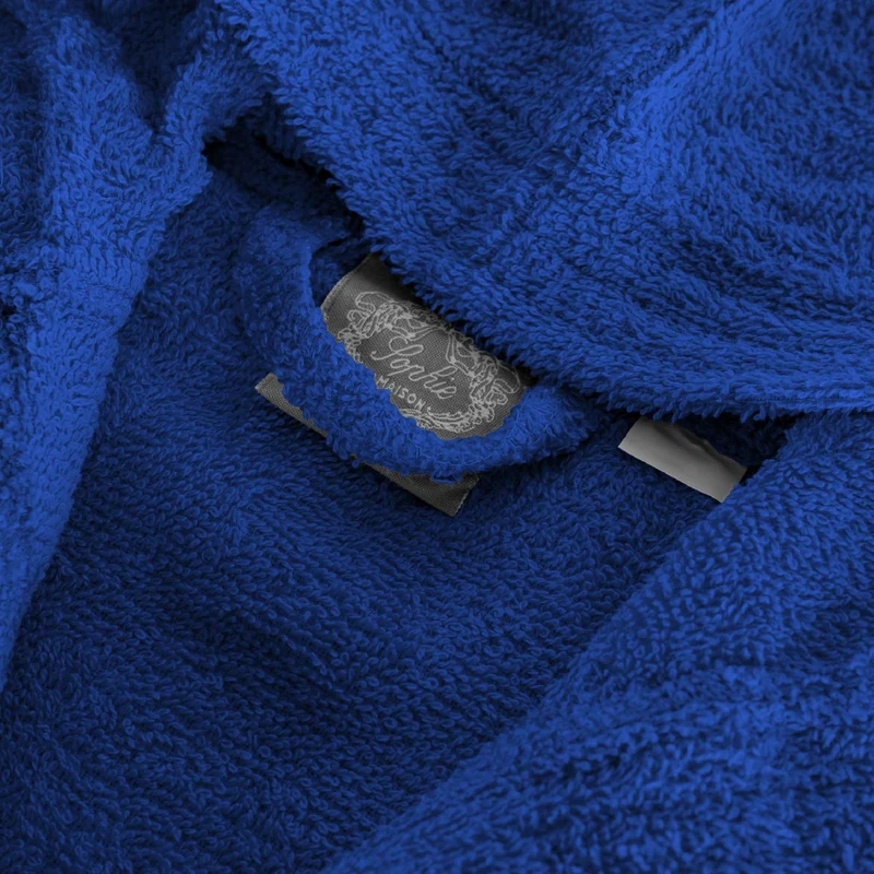 Accappatoio Bambino 100% Cotone con Cappuccio e Tasche Super Assorbente in Spugna Il Gruppone
