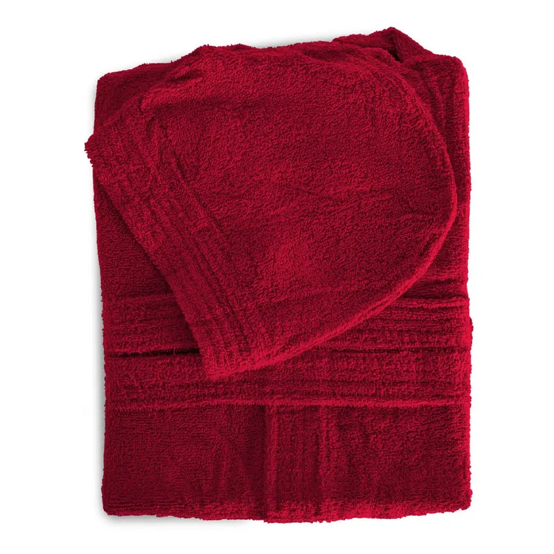 Accappatoio Bambino 100% Cotone con Cappuccio e Tasche Super Assorbente in Spugna Il Gruppone