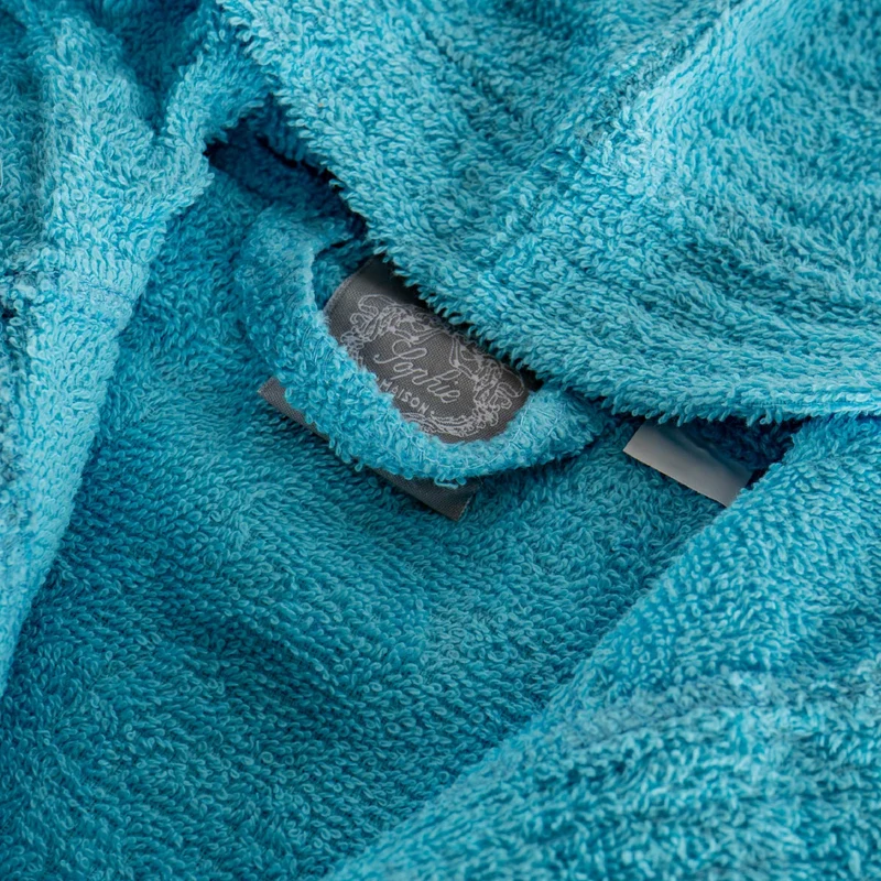 Accappatoio Bambino 100% Cotone con Cappuccio e Tasche Super Assorbente in Spugna Il Gruppone
