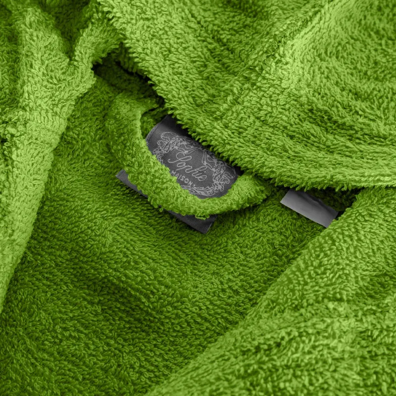 Accappatoio Bambino 100% Cotone con Cappuccio e Tasche Super Assorbente in Spugna Il Gruppone