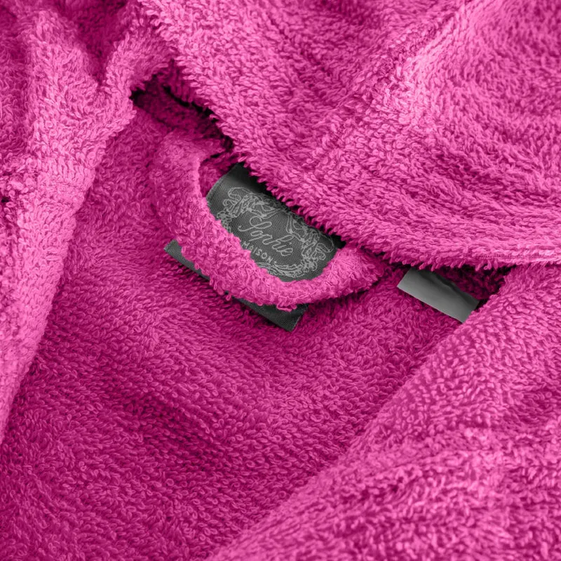 Accappatoio Bambino 100% Cotone con Cappuccio e Tasche Super Assorbente in Spugna Il Gruppone