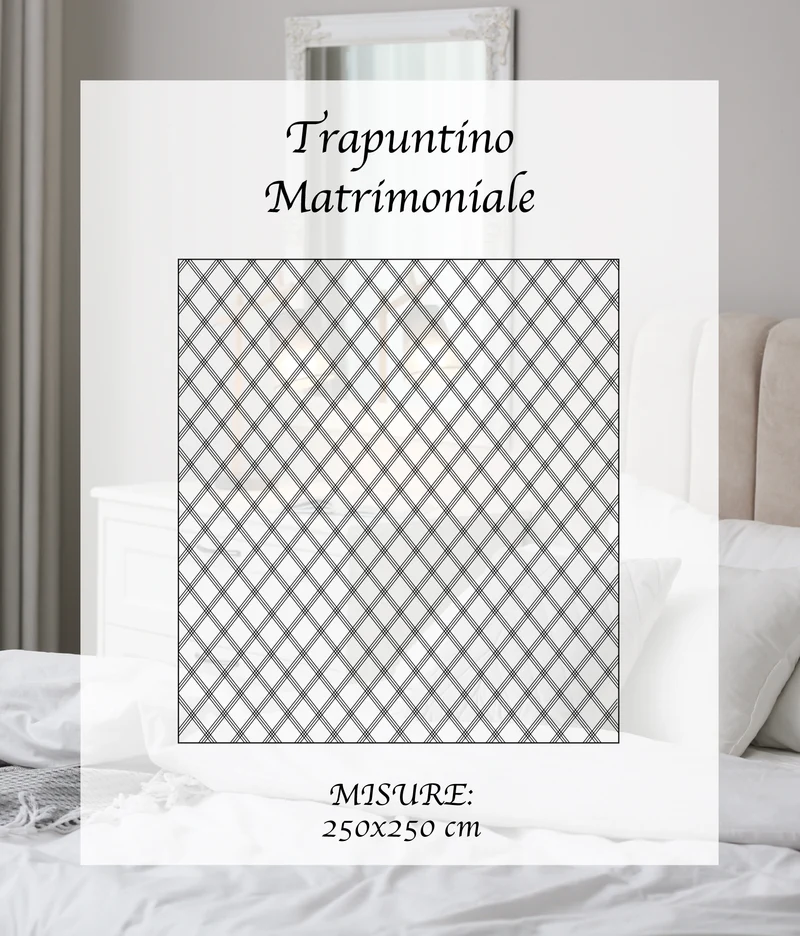 Copriletto Trapuntato Matrimoniale Elegante Trapuntino Microfibra Effetto Raso Il Gruppone
