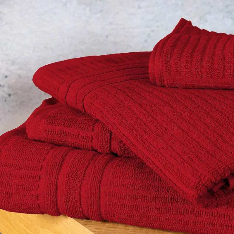 Set Asciugamani 5 Pezzi in Puro Cotone 450 g/m² Certificati OEKO-TEX Il Gruppone