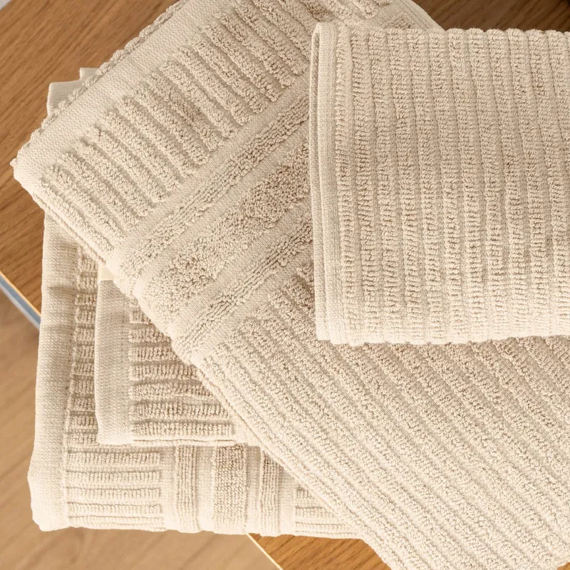 Set Asciugamani 5 Pezzi in Puro Cotone 450 g/m² Certificati OEKO-TEX Il Gruppone