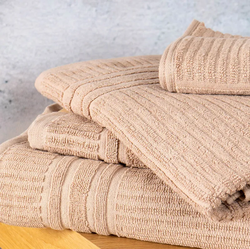 Set Asciugamani 5 Pezzi in Puro Cotone 450 g/m² Certificati OEKO-TEX Il Gruppone