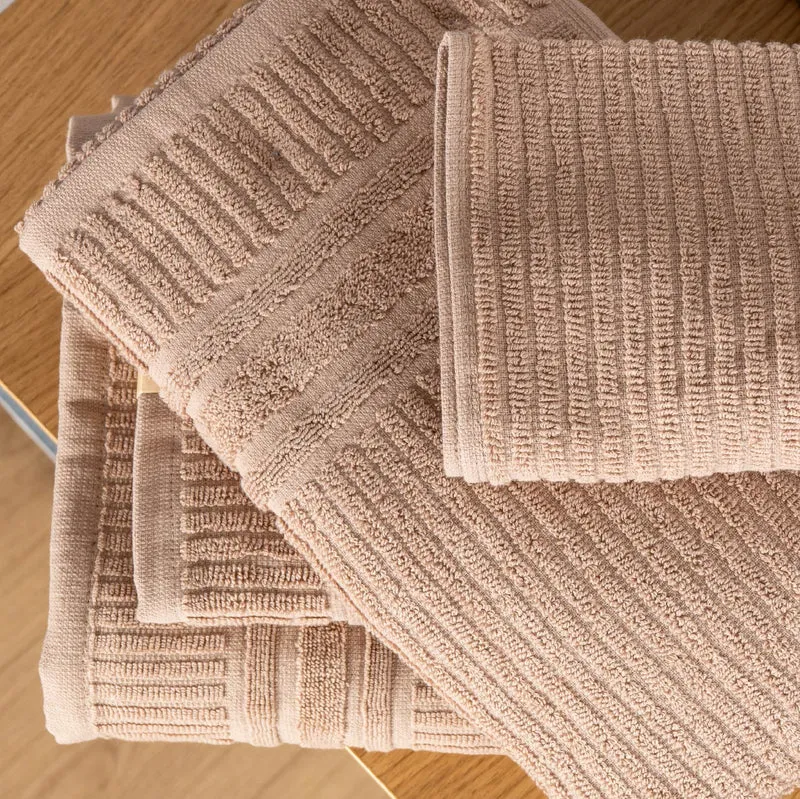 Set Asciugamani 5 Pezzi in Puro Cotone 450 g/m² Certificati OEKO-TEX Il Gruppone