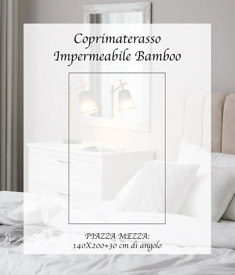 Coprimaterasso Trapuntato Impermeabile Bambù Micro Antiacaro Il Gruppone