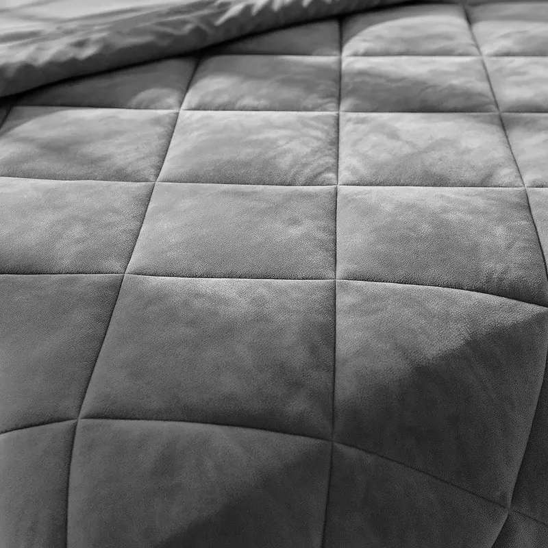 Trapunta Matrimoniale Velluto Retro in Microfibra Piumone Invernale Il Gruppone