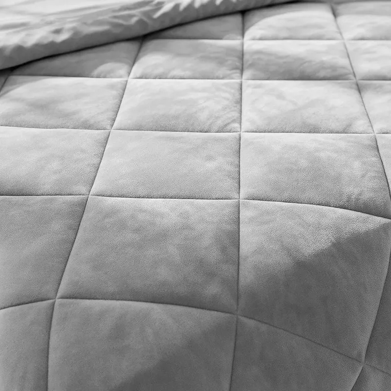 Trapunta Matrimoniale Velluto Retro in Microfibra Piumone Invernale Il Gruppone