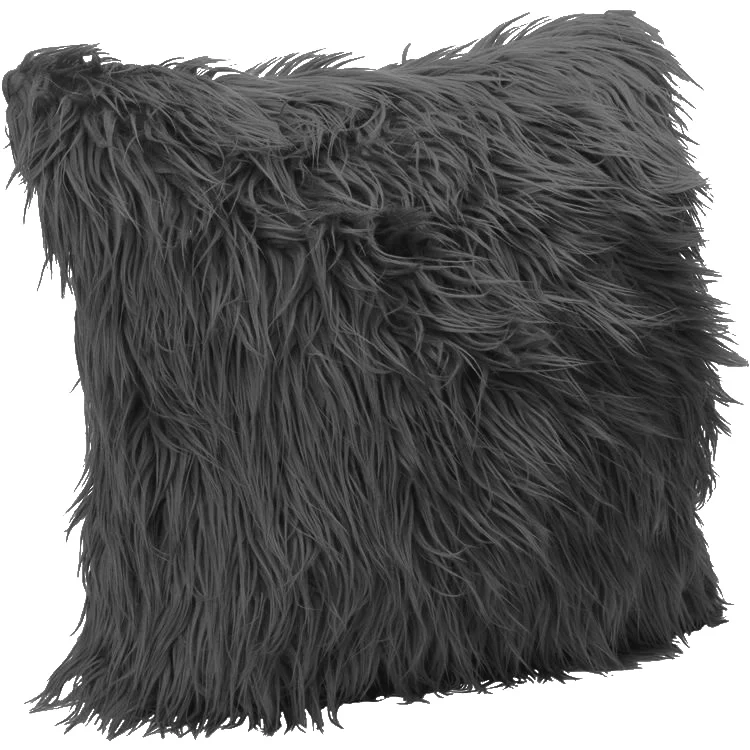 Fodera Cuscino Decorativo in Pelliccia Morbida 45x45 cm con Zip Il Gruppone