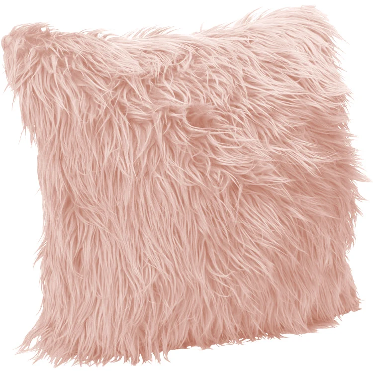 Fodera Cuscino Decorativo in Pelliccia Morbida 45x45 cm con Zip Il Gruppone