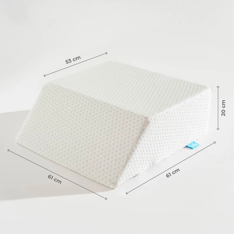 Cuscino Ergonomico Gambe in Memory Foam Ortopedico con Federa Rimovibile Il Gruppone