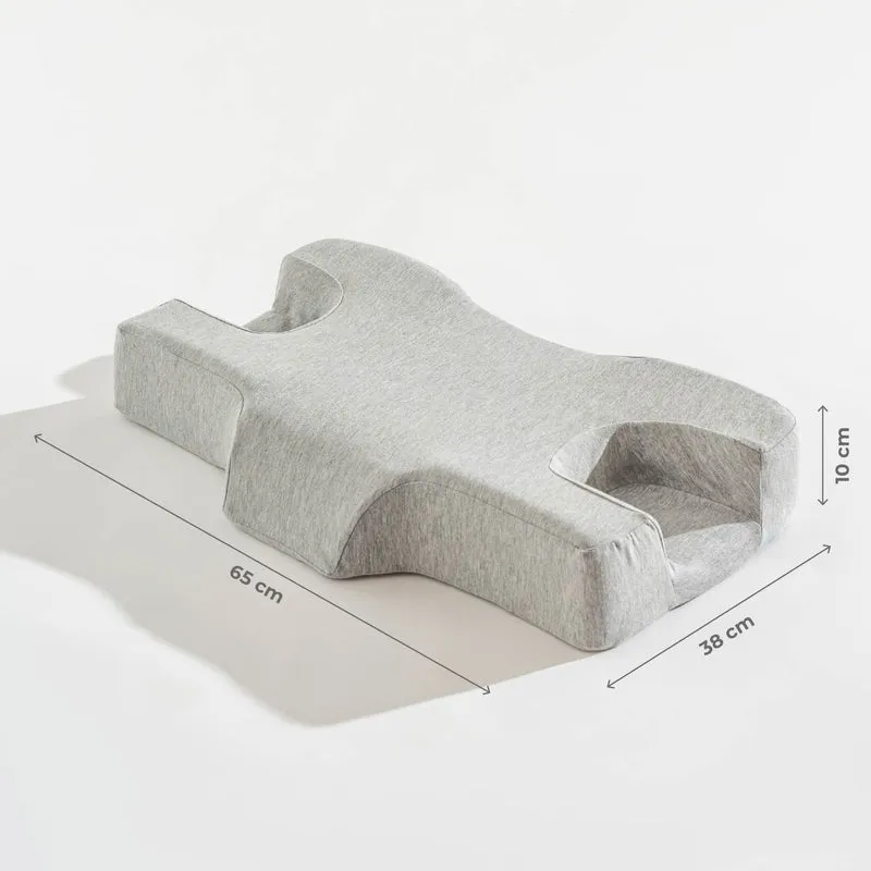 Cuscino Antirughe Ergonomico in Memory Foam con Federa Rimovibile Il Gruppone