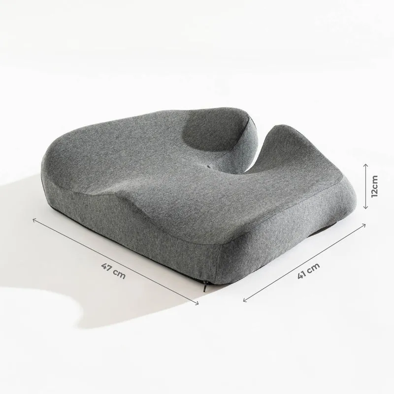 Cuscino Ergonomico in Memory Foam 47x41x12 cm Seduta Ortopedica Il Gruppone