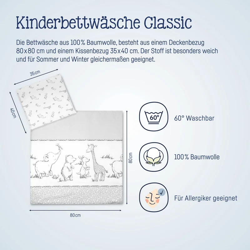 Bettwäsche Safari