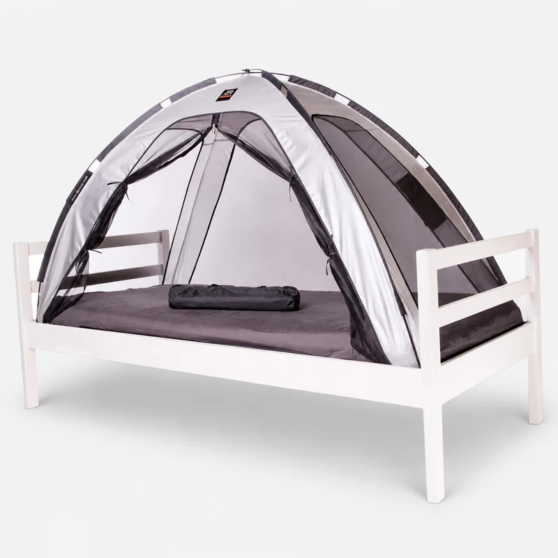 Betthimmel Silber 200x90 cm
