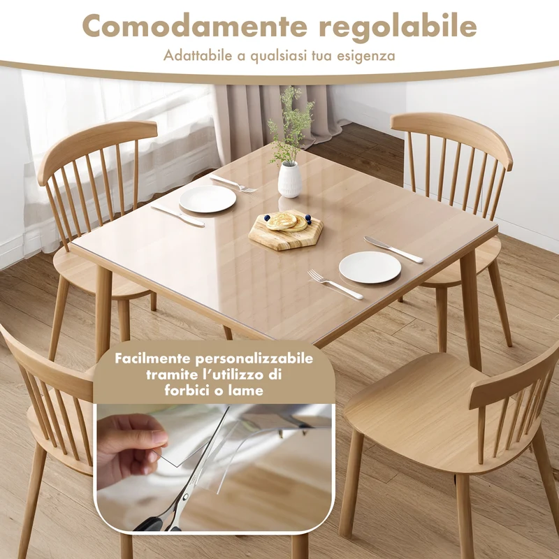 Copritavolo Trasparente PVC 1.5mm Il Gruppone