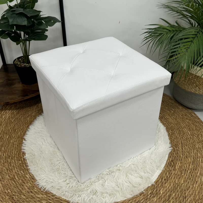 Pouf Poggiapiedi In Ecopelle 2 In 1 Il Gruppone