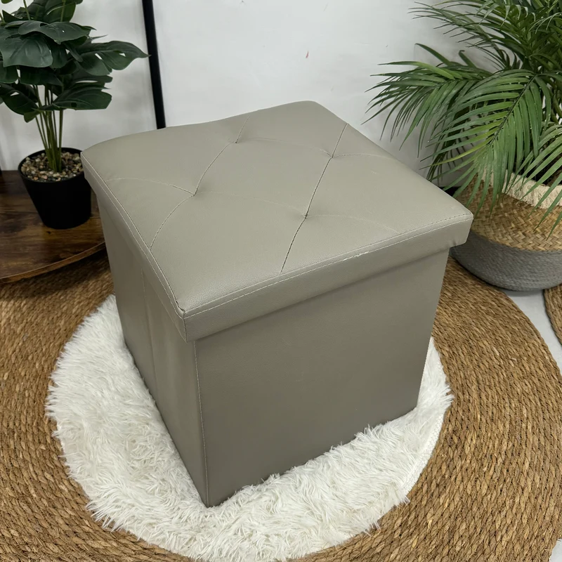 Pouf Poggiapiedi In Ecopelle 2 In 1 Il Gruppone