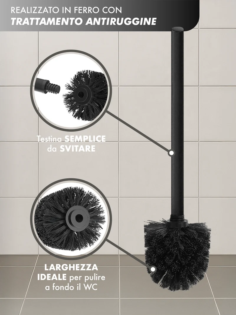Piantana Portarotolo e Scopino WC il Gruppone