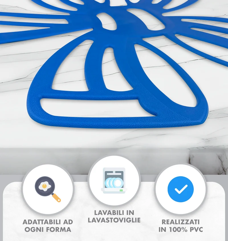 Set 4 Pezzi Salva Padelle In Pvc Proteggi Pentole Graffi Urti Separatori il Gruppone