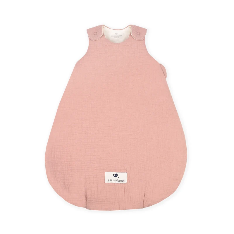 Musselin Babyschlafsack, Dusty Rose