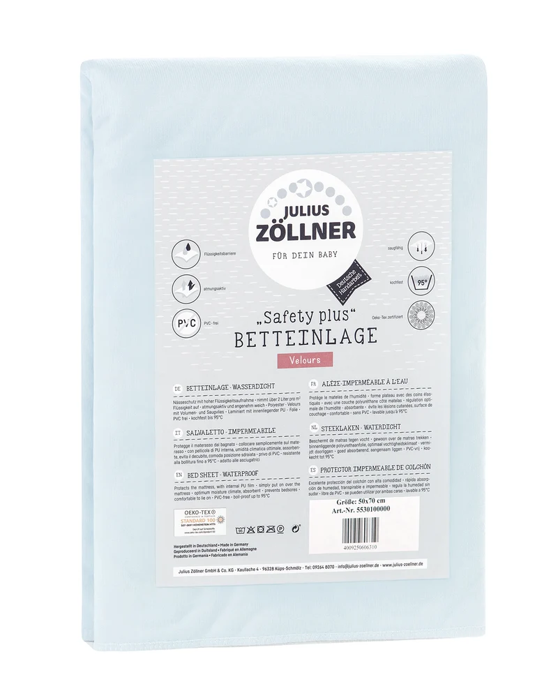 Wasserdichte Betteinlage "Safety Plus"